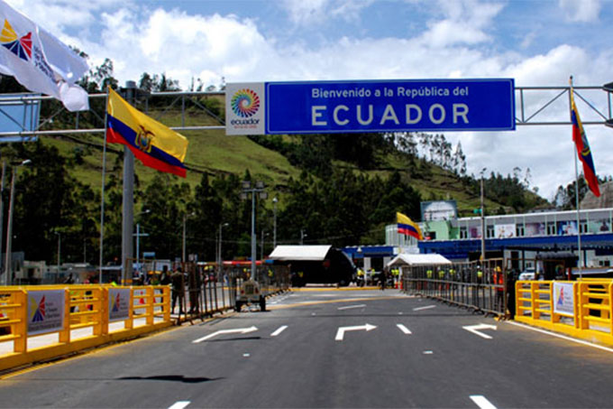 Ecuador negó rechazo «discriminatorio» de venezolanos en la frontera