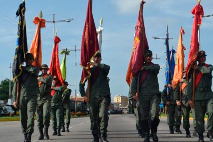 Este lunes culminan prácticas militares en conmemoración al 5 de julio
