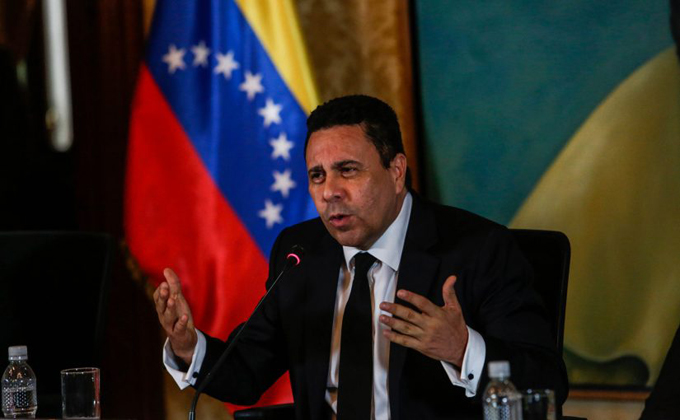 Moncada denunció alianzas internacionales para derrocar a Maduro