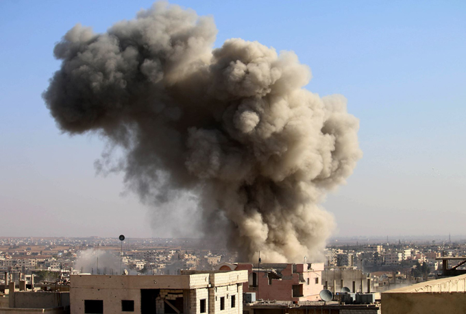 Aviación siria bombardeó posiciones yihadistas en noreste del Líbano