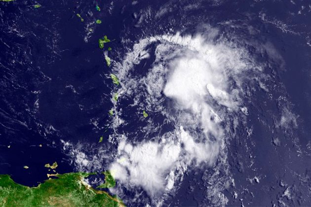 Tormenta tropical Franklin se formó en el noreste del Caribe