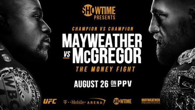 Mayweather vs McGregor se verán las caras este sabádo en Las Vegas