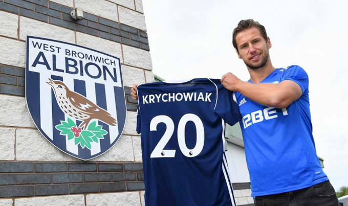 Krychowiak jugará cedido por una temporada en el West Bromwich