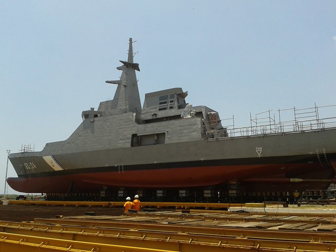 Construcción del buque de vigilancia Hugo Chávez presenta 84% de avance