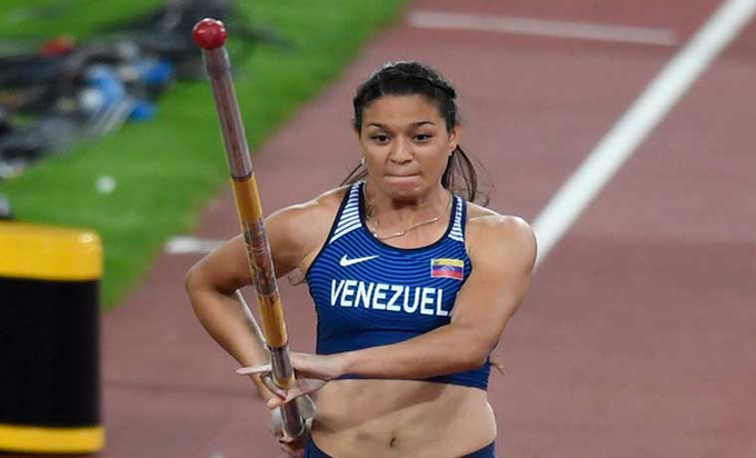 Se pierden las garrochas de la atleta venezolana Robeilys Peinado