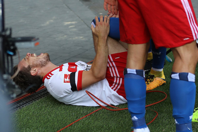 Nicolai Müller estará de baja por 7 meses tras sufrir fuerte lesión