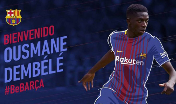 ¡Oficial! Ousmane Dembélé es el nuevo refuerzo del FC Barcelona