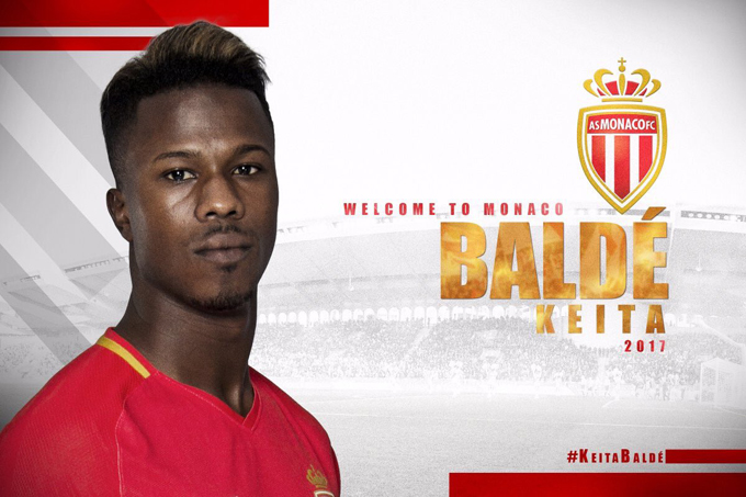 Keita Baldé vestirá la camiseta del Mónaco por cinco temporadas