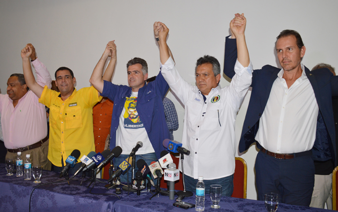 Sin consenso del 100% partidos de la MUD suman apoyo a Feo La Cruz