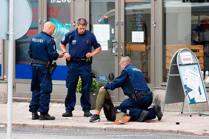 Identifican a principal sospechoso de atentado en Finlandia
