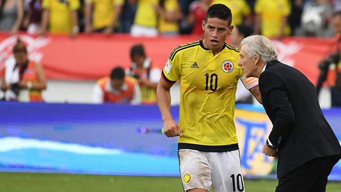 Confirmado: James Rodríguez llegará con la selección de Colombia