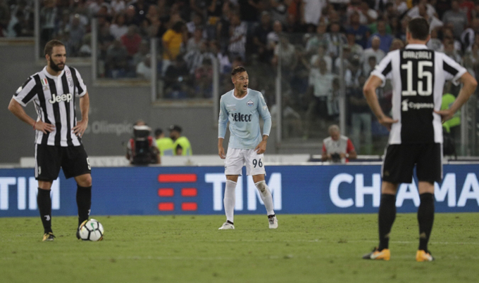 Lazio dejó a la Juventus sin la Supercopa de Italia