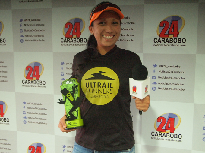 Blanca Beltrán conquistó la Gran Sabana en el Ultramaraton EMÁ