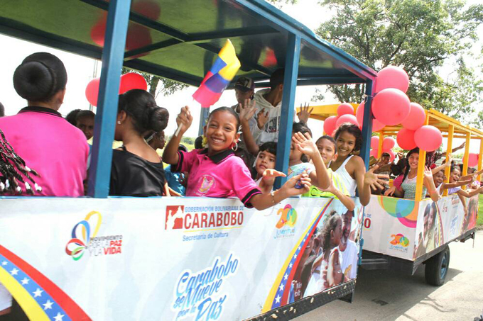 Gobernación llevó alegría y diversión a niños de Urbanismo Ciudad Chávez
