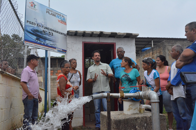 Familias de Nueva Valencia se benefician con rehabilitación de pozo de agua