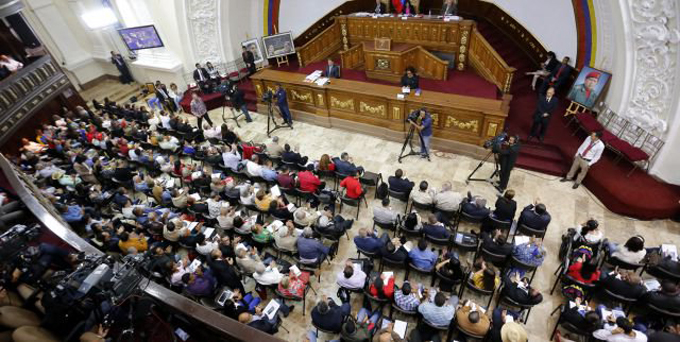 Este jueves habrá sesión de la Asamblea Nacional Constituyente