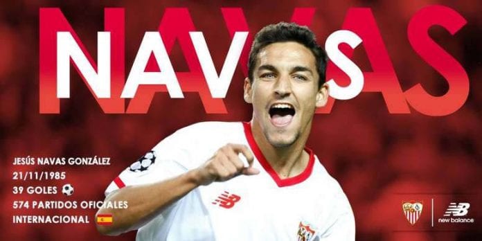 ¡regresó A Casa Jesús Navas Cerró Su Fichaje Por El Sevilla Fc