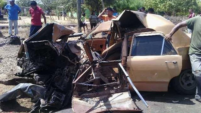 ¡Tragedia! Cuatro personas muertas dejó fuerte colisión en el Zulia