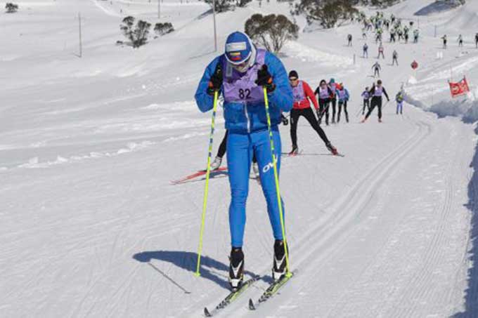 Esquiador César Baena impuso récord latinoamericano en Australia