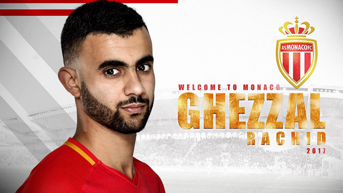 AS Mónaco anunció el fichaje del argelino Rachid Ghezzal