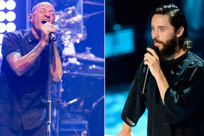 ¡Emotivo! Jared Leto recordó a Chester y Chris Cornell en premios MTV