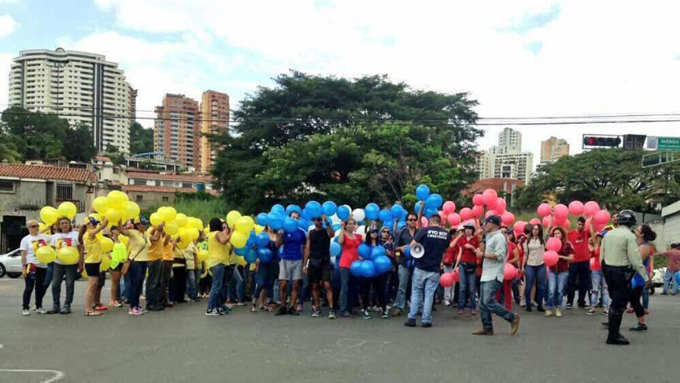 En fotos: así se desarrolló marcha opositora en Carabobo