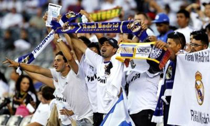 Fanáticos del Real Madrid protestarán contra el arbitraje