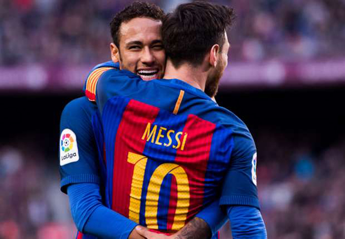 Neymar Jr. se despidió de su amigo el argentino Lionel Messi