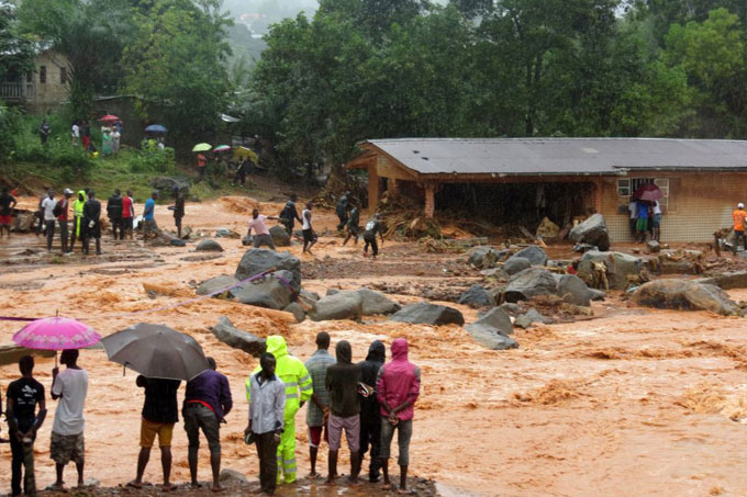 ¡Trágico! Más de 300 fallecidos tras inundación en Sierra Leona