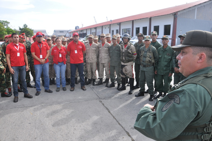 Trabajadores portuarios participaron en ejercicio Soberanía Bolivariana
