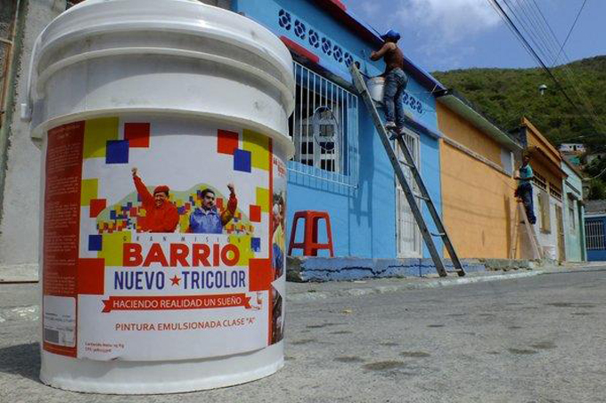 Barrio Nuevo, Barrio Tricolor ha recuperado 500 mil viviendas en el país