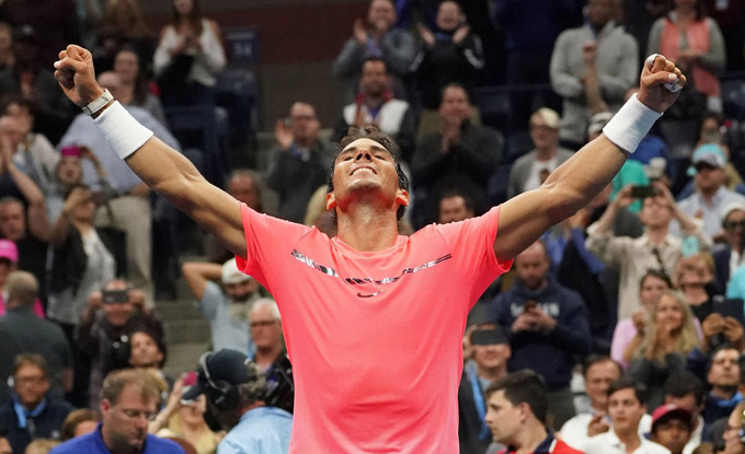 Rafael Nadal alcanzó las semifinales del Abierto de Estados Unidos