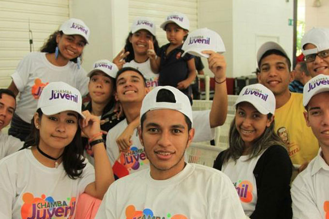 En Aragua más de 13 mil jóvenes han sido incorporados en Plan Chamba Juvenil