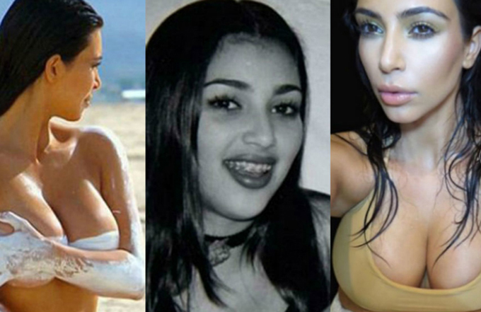 En fotos: ¡Sorprendente! Así han sido los cambios de Kim Kardashian