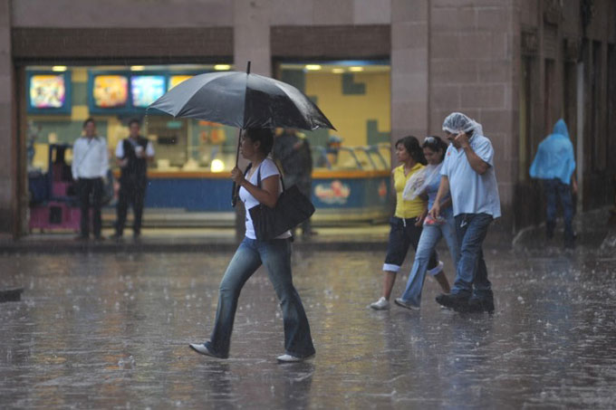 Inameh: este jueves se esperan lluvias de intensidad variable en gran parte del país
