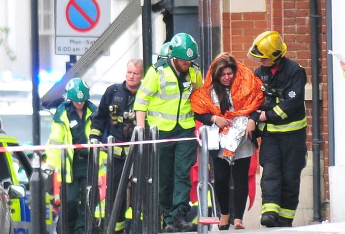 En fotos: así socorrieron a heridos de «ataque terrorista» en Londres
