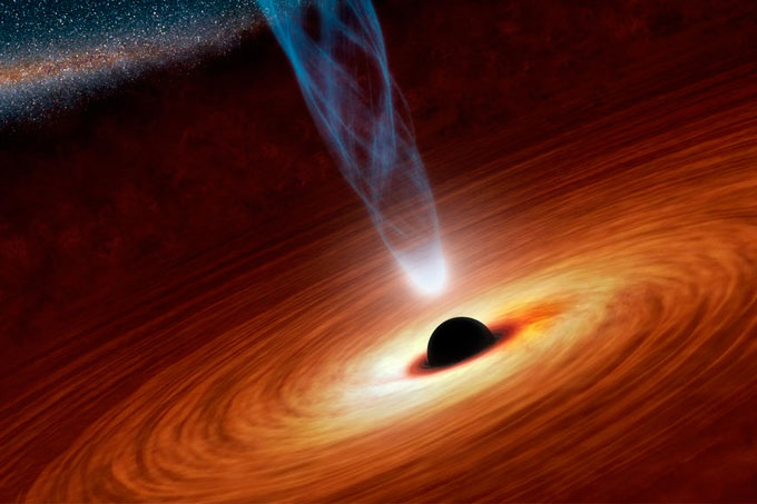¡Sorprendente! Hallan agujero negro 100 mil veces más grande que el Sol