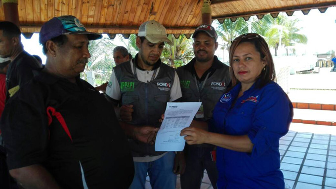 Más de 100 productores y pescadores carabobeños recibieron solvencias