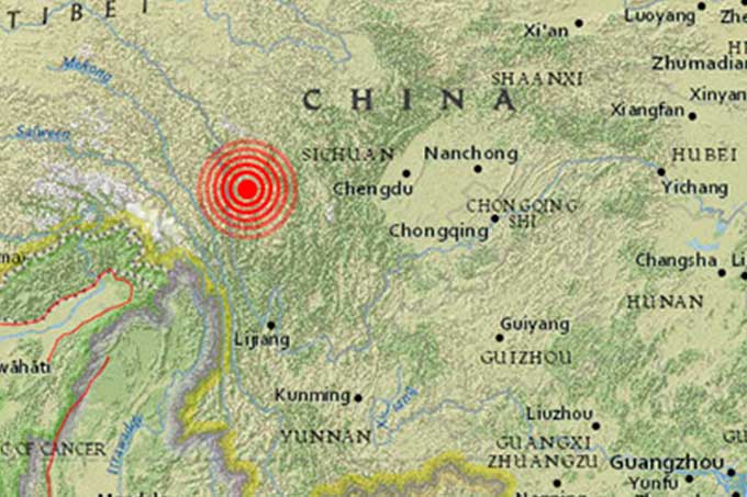 Región china de Xinjiang fue afectada con un sismo de 5,7