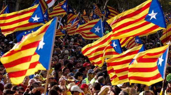 Así marcharon en Barcelona contra la independencia de Cataluña
