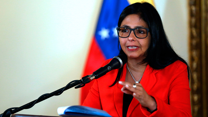 Delcy Rodríguez: elecciones representan un llamado a fortalecer la paz