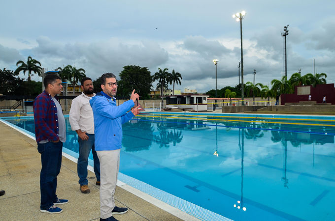 En 90% avanza obra de rehabilitación de Complejo de piscinas La Isabelica