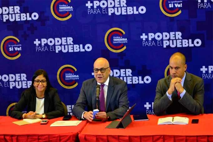 Jorge Rodríguez: «Cada voto es una expresión de nuestra soberanía»