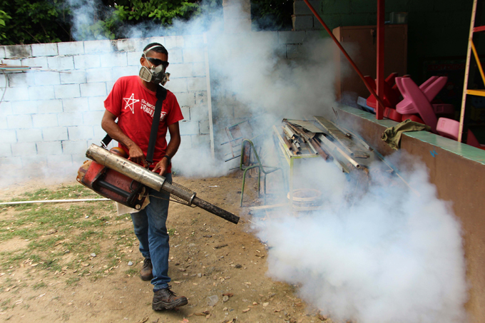 Jornadas de fumigación en Guacara brindan tranquilidad a comunidades