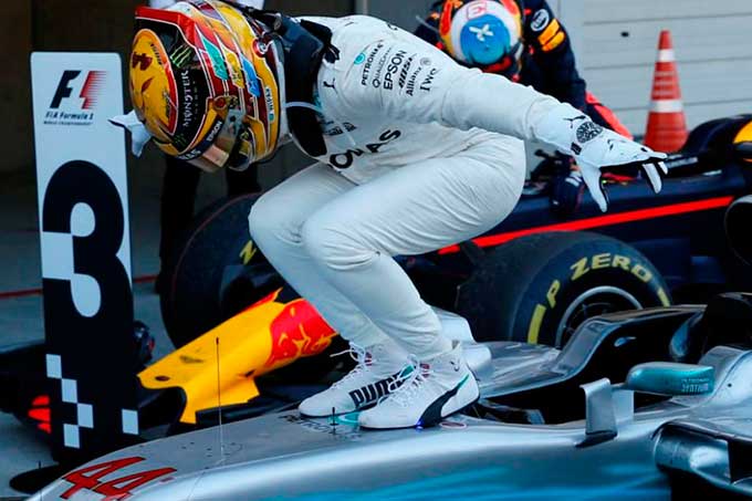 Hamilton podría ser campeón de Fórmula 1 en el GP de EEUU