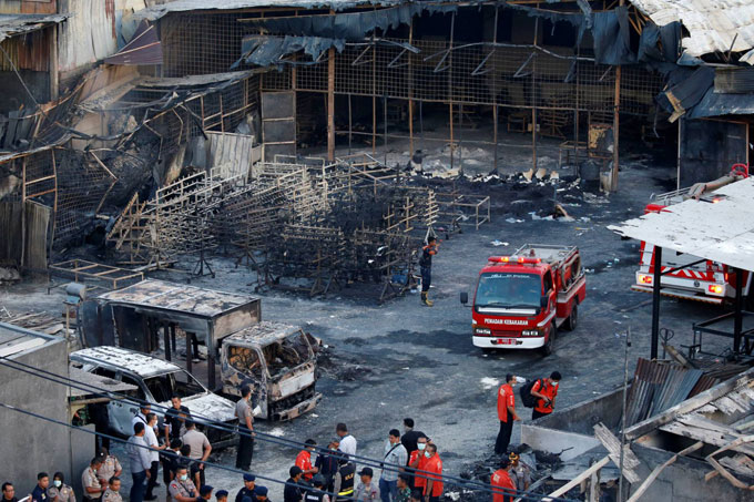 Indonesia: 48 muertos tras incendio en fábrica de fuegos artificiales