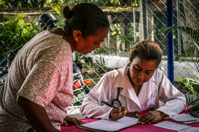 Libertadorenses beneficiados con jornada médica gratuita en parroquia Independencia