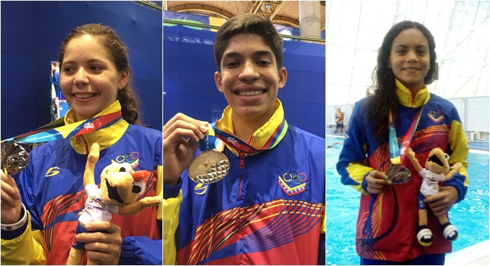 Juegos Suramericanos: Venezuela logró 3 medallas en el primer día