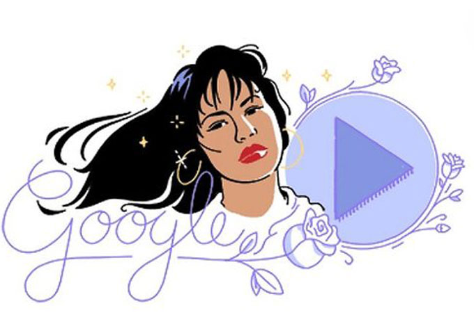 Cantante Selena tiene su Doodle este martes en Google: sepa porqué