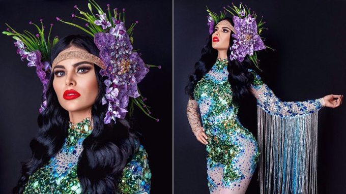 ¡Woao! Ninoska Vásquez sorprendió en Miss Earth con traje típico (+fotos)